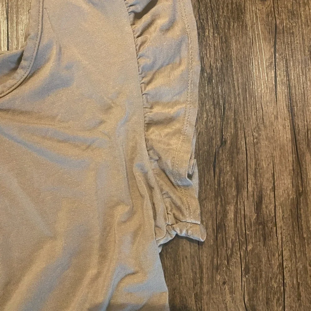 Olivia Rae Tan Ruffled Tiered Sundress